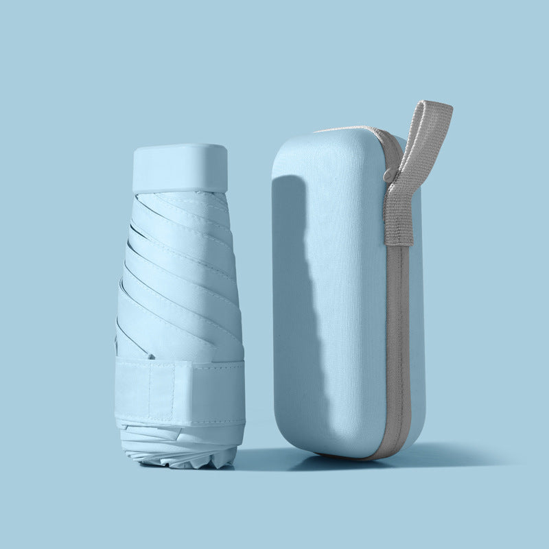 Mini Sombrilla Con Funda Versión Plana