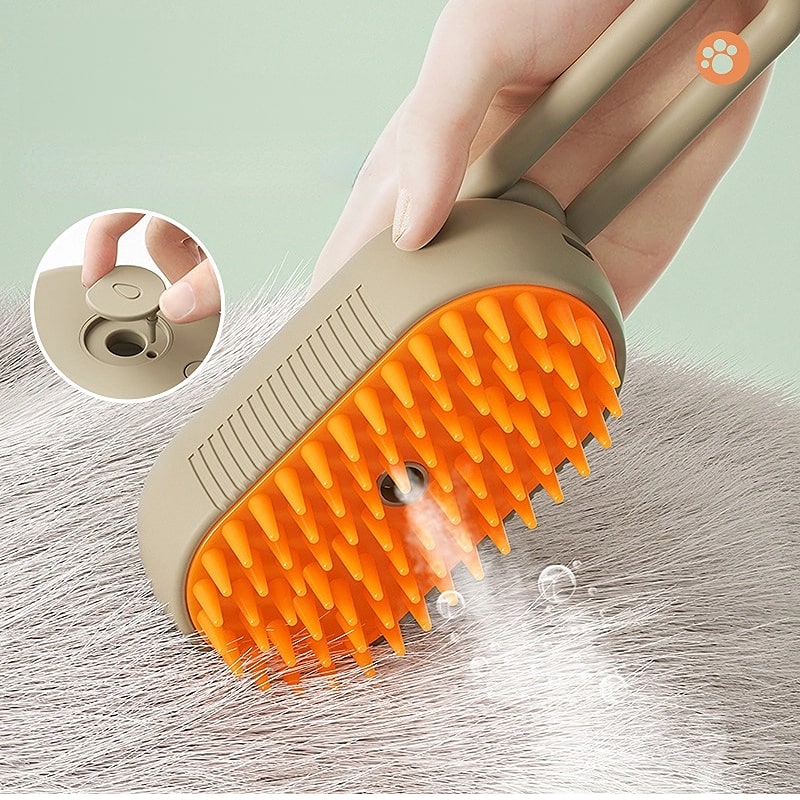 Cepillo Vaporizador para mascotas