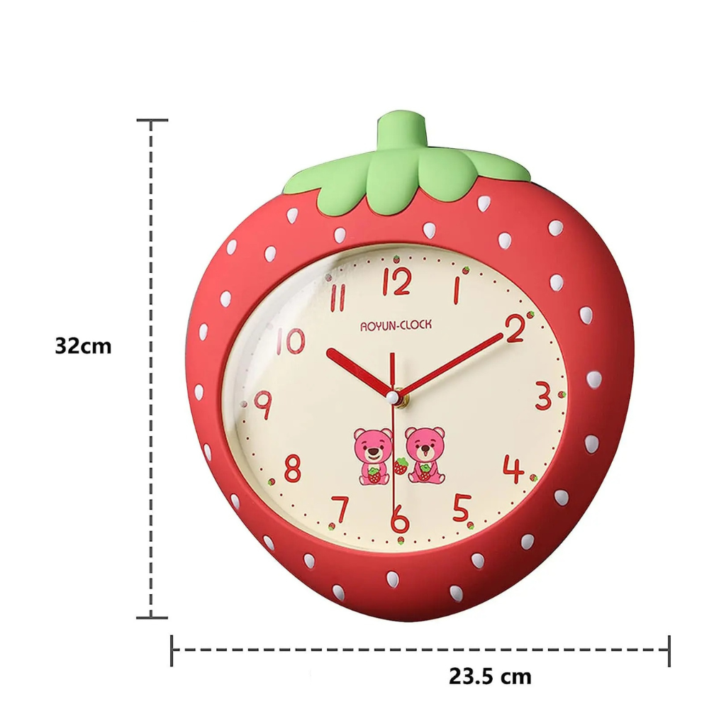 Reloj de Pared Decorativo Fresa