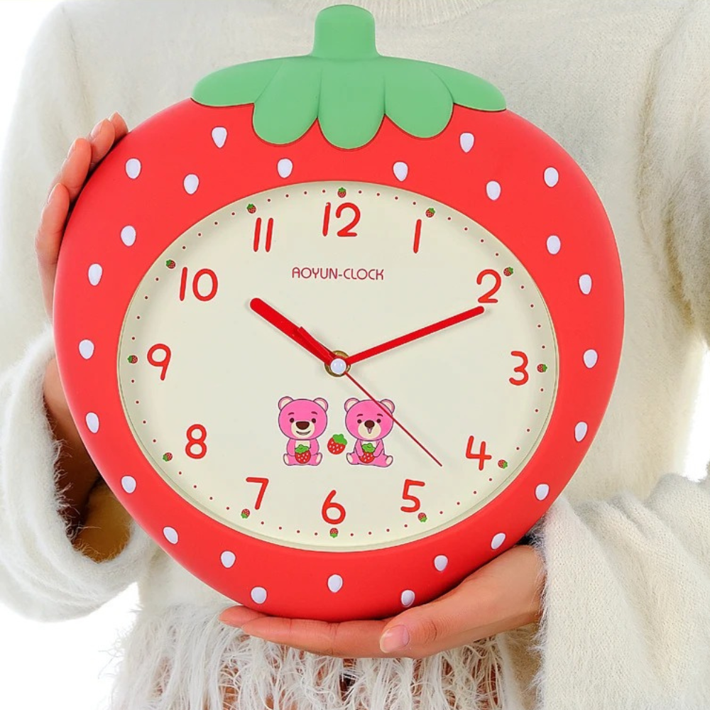 Reloj de Pared Decorativo Fresa