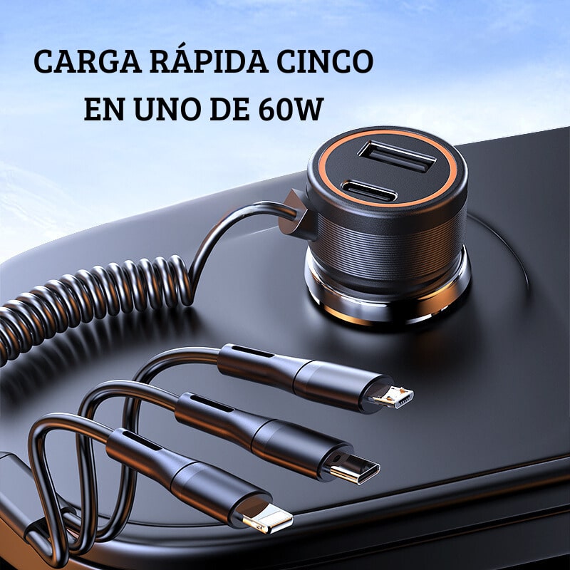 Cargador De Carro Para Celular Azeada C03 Tanger
