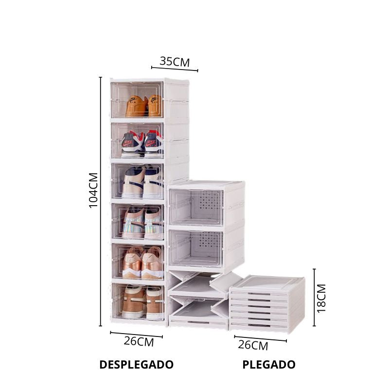 Organizador de Zapatos 6 niveles plegable