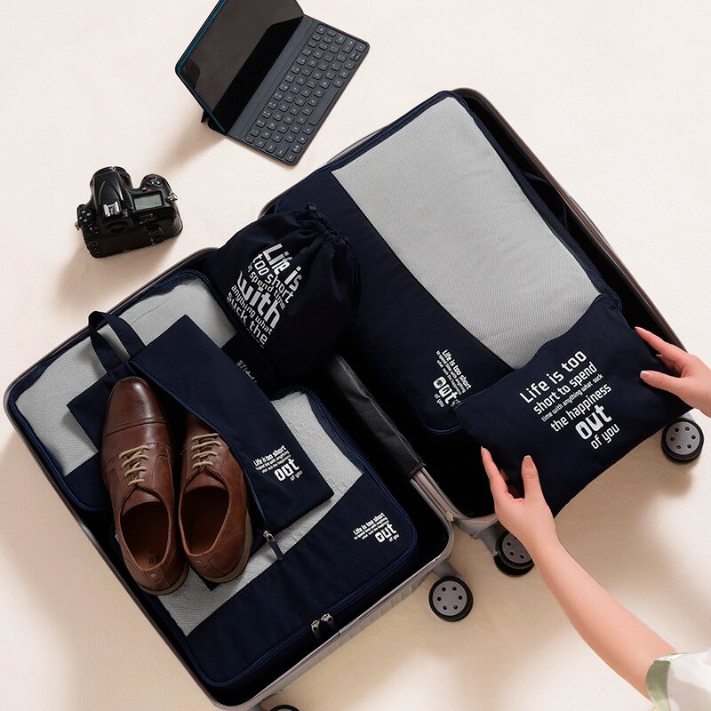 Set de Organizadores Para Maleta de Viaje