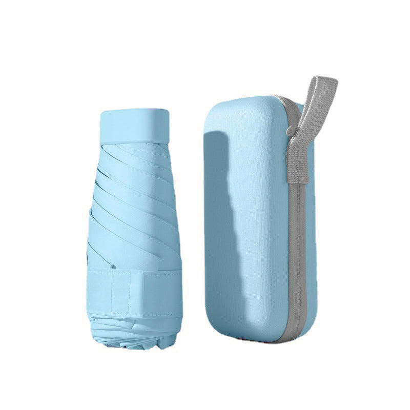 Mini Sombrilla Con Funda Versión Plana