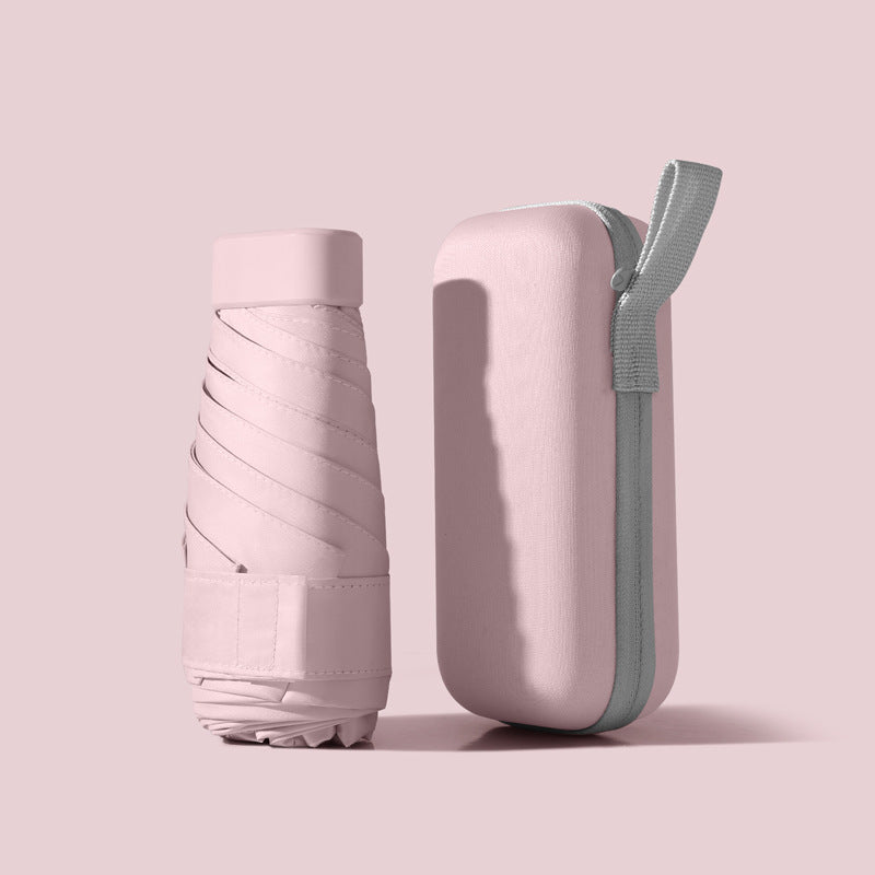 Mini Sombrilla Con Funda Versión Plana