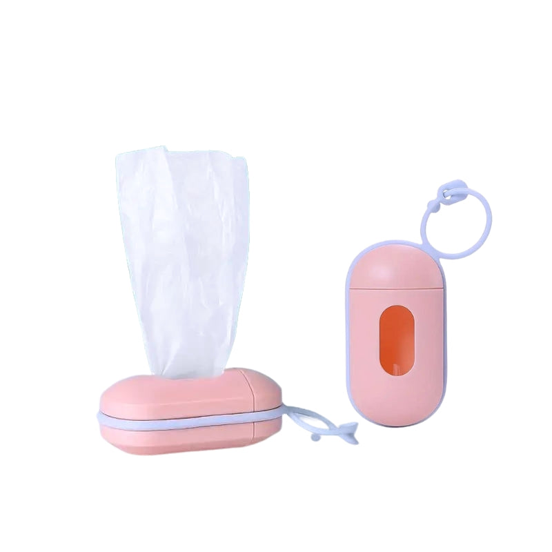 Dispensador de Bolsas para Heces de Mascota