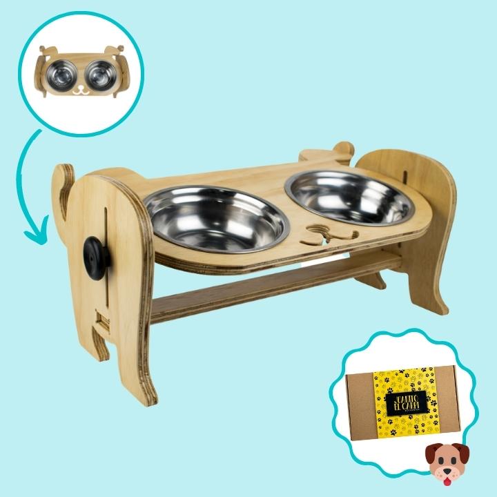 Comedor Para Mascotas 2 Puestos