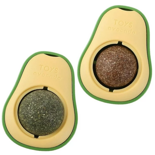 Juego Interactivo en Forma de Aguacate para Gato