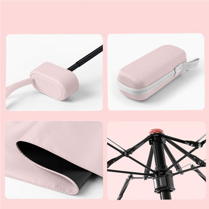 Mini Sombrilla Con Funda Versión Plana