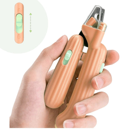 Corta Uñas para Mascotas con Luz Led