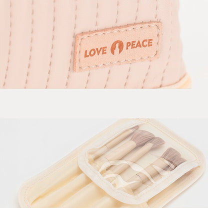 Cosmetiquera Para Maquillaje Grande Love Peace