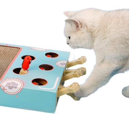 Rascador interactivo para gatos