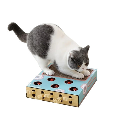 Rascador interactivo para gatos