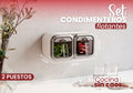 Set Condimenteros Flotantes De Pared