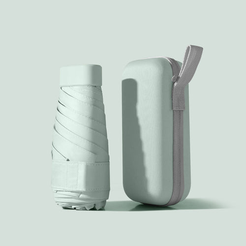 Mini Sombrilla Con Funda Versión Plana